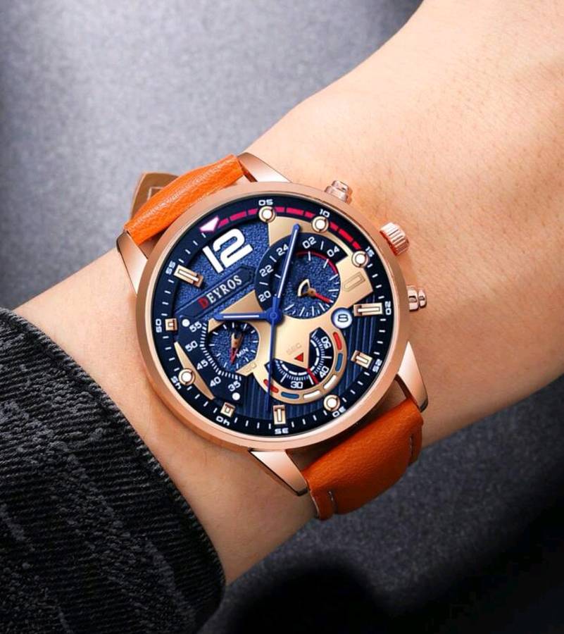 Wow amazing luxurious Men's 2pc wallet and watch set