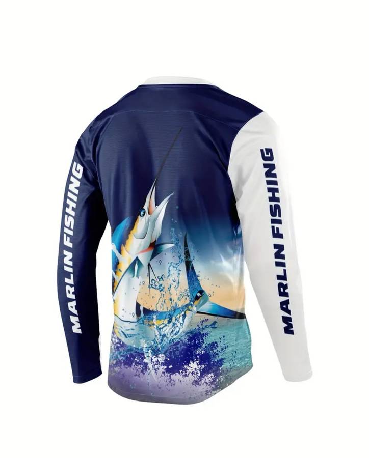 Wow amazing luxurious Men's 100+ uv protected game fishing reaper shirt