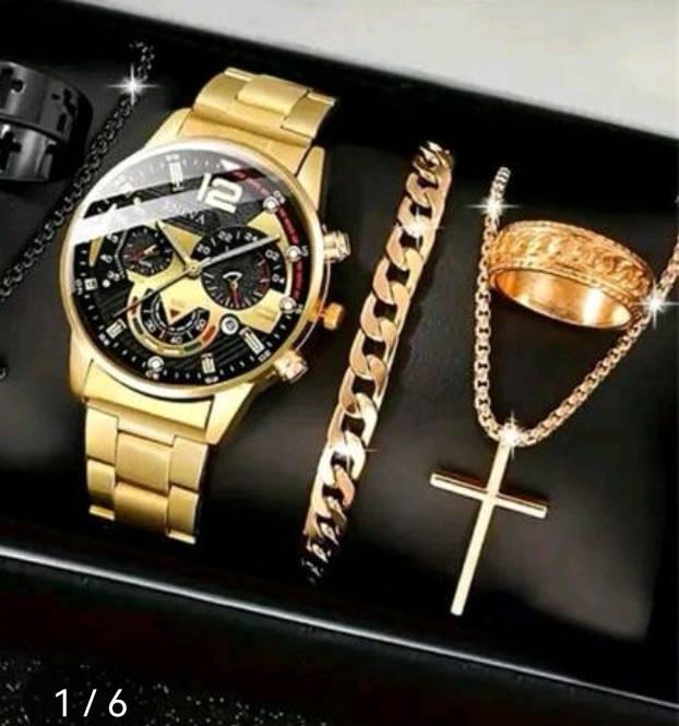 Wow amazing luxurious Men's luxurious Quartz Watch set set