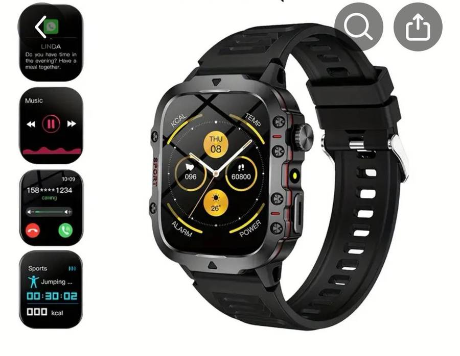 Military waterproof sport watch