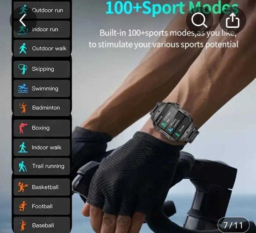 Military waterproof sport watch