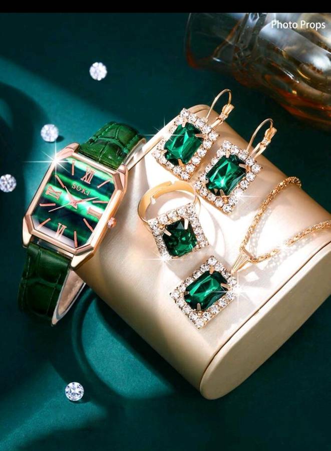 Wow amazing luxurious woman Quartz Watch set