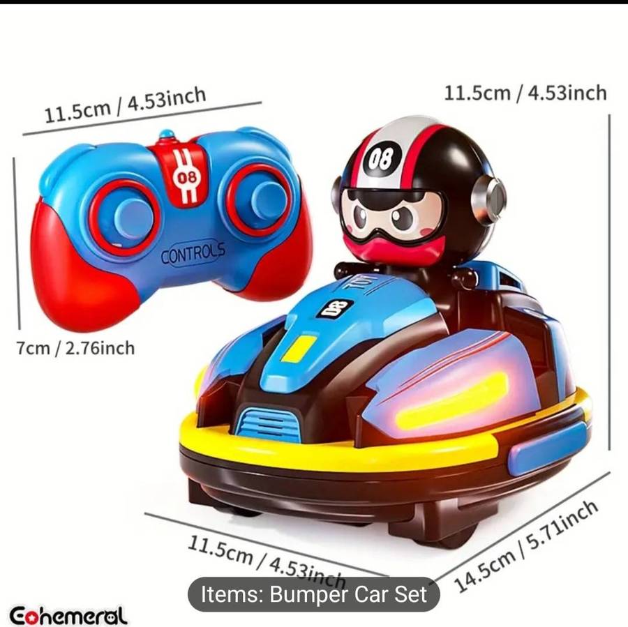 Wow amazing  luxurious  2x bumper cars with 2 remotes
