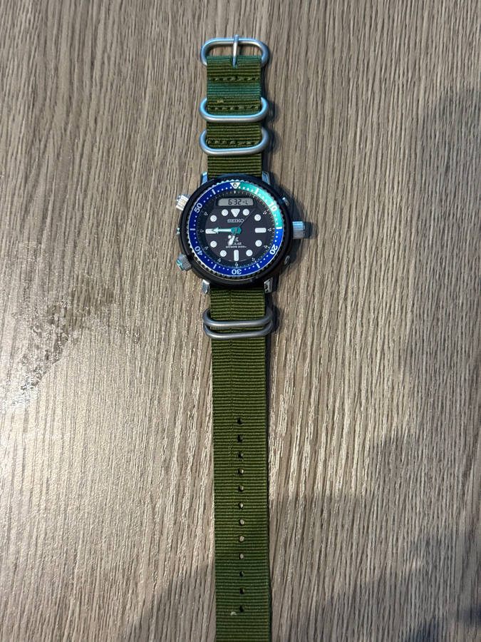 Seiko Prospex Diver Scuba H851 Mens Watch Excellcent