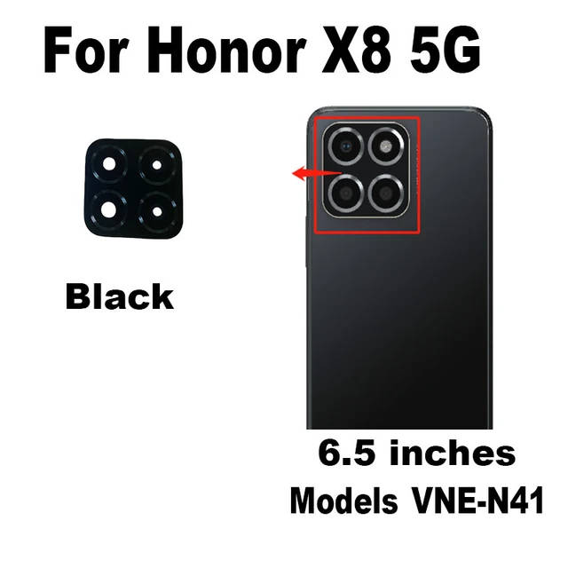 Honor X8 Back Camera Glass Replacement (5G Version) (Brand New) (Local Stock)