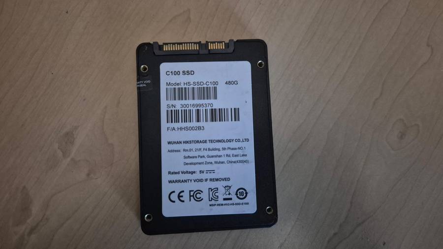 Hikvision C100 480GB 2.5" SSD