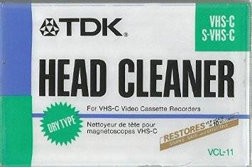 TDK Video Head Cleaner For Vhs