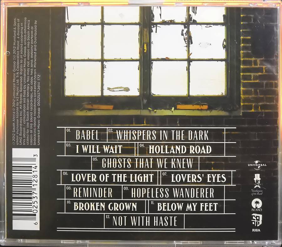 MUMFORD & SONS babel CD