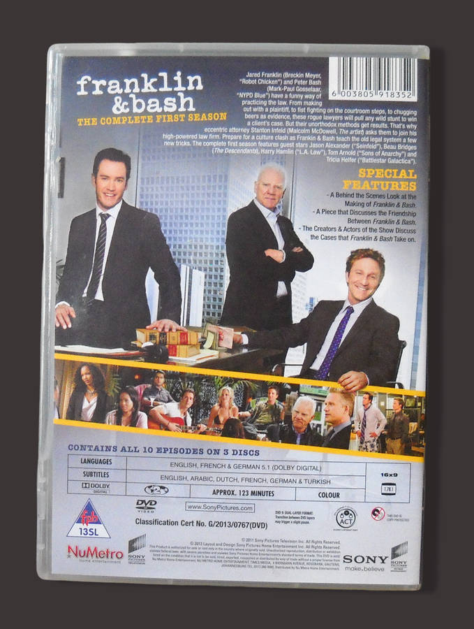 Franklin and Bash Season 1 (DVD)