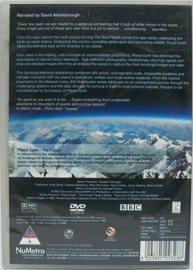 Planet Earth - Complete Series (DVD)
