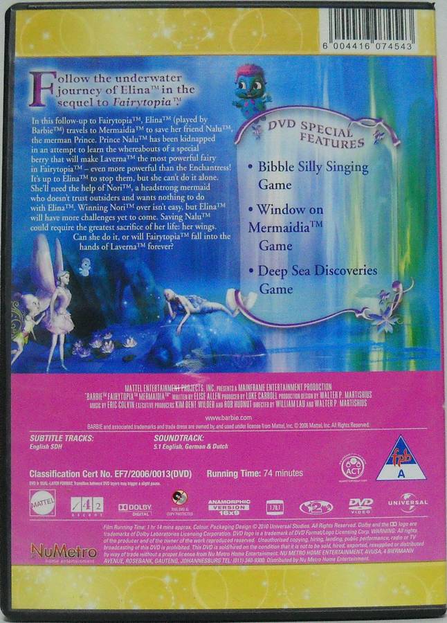 Barbie: Mermaidia (DVD)