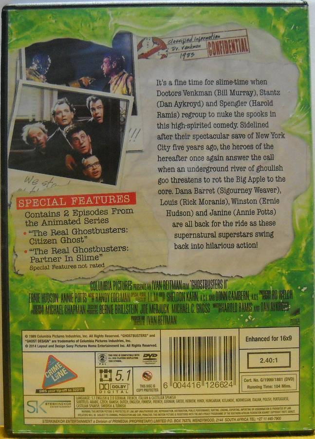 Ghostbusters 2 (DVD)