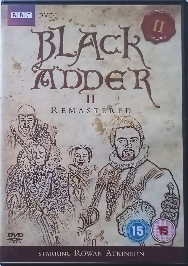 BLACK ADDER II Rowan Atkinson dvd