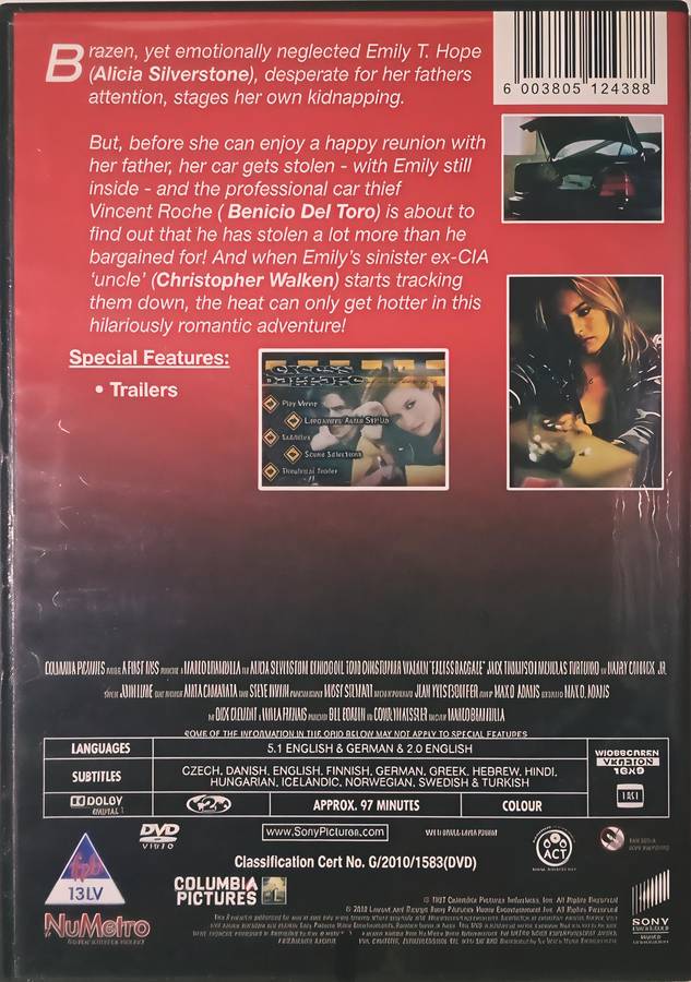 EXCESS BAGGAGE Alicia Silverstone