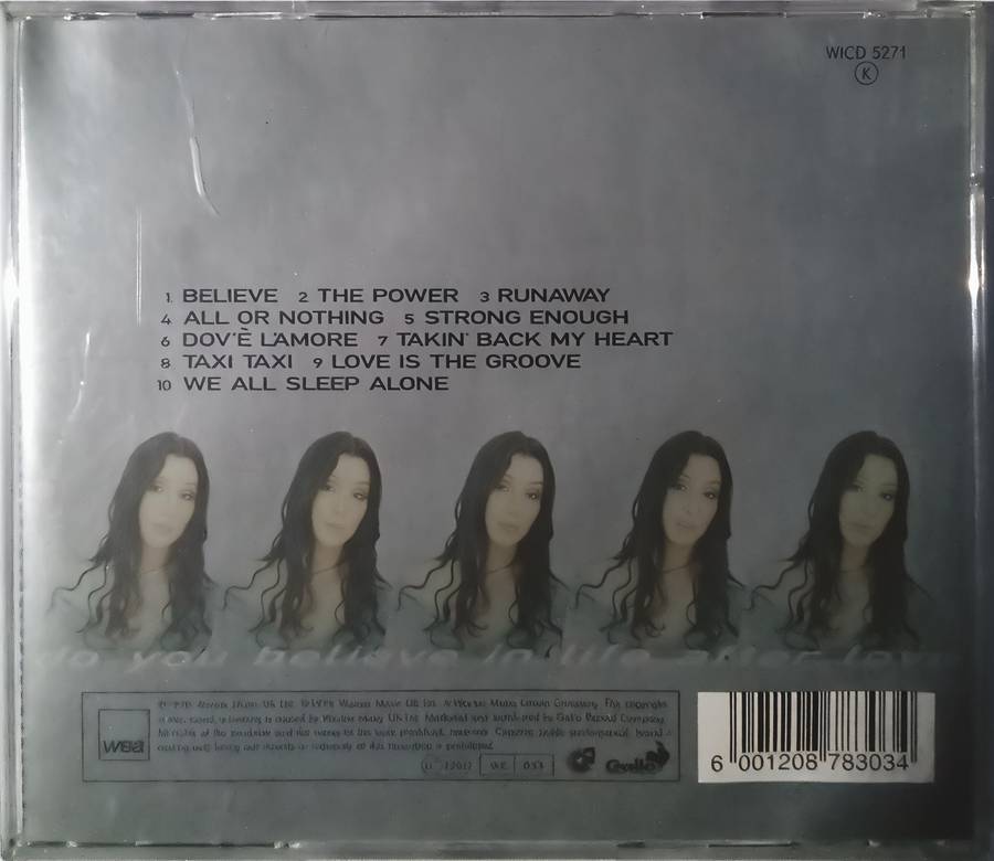 CHER Believe CD 