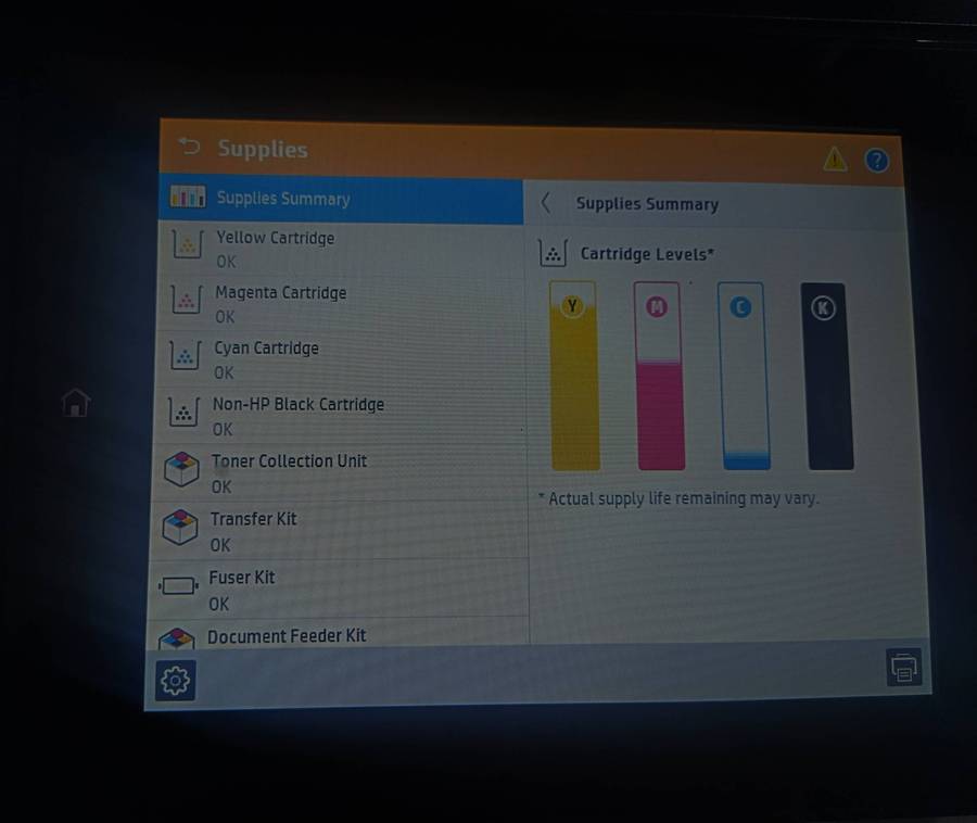 Color Laserjet Enterprise MFP M680 Printer