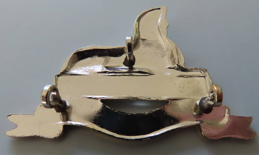 Great Britain - The Royal Lincolnshire Regiment - Bi Metal Staybright Cap Badge