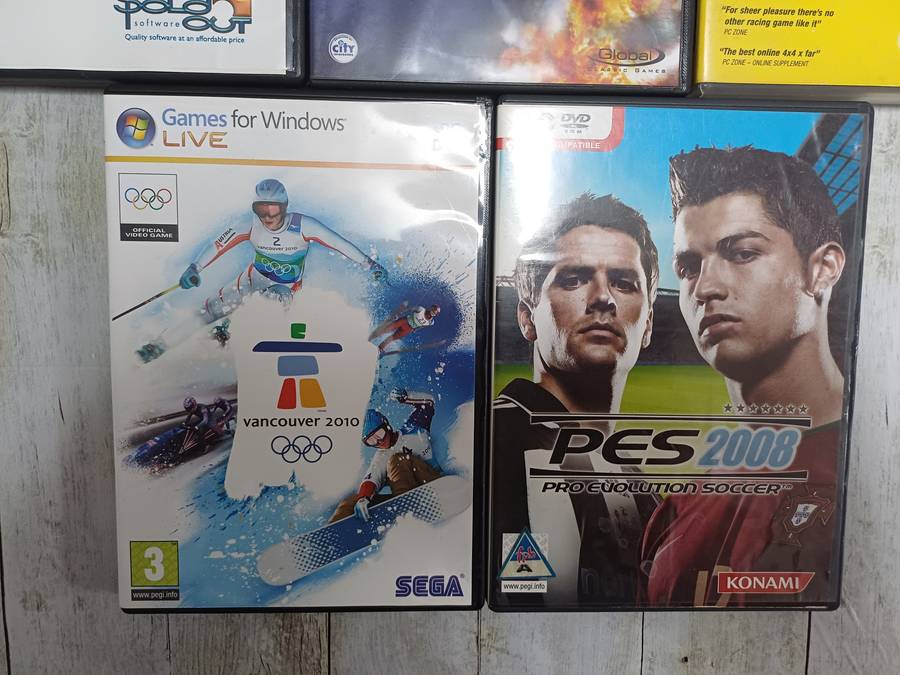 Lot of Seven Original Windows PC Games (Sold as lot). Please see photos and description.