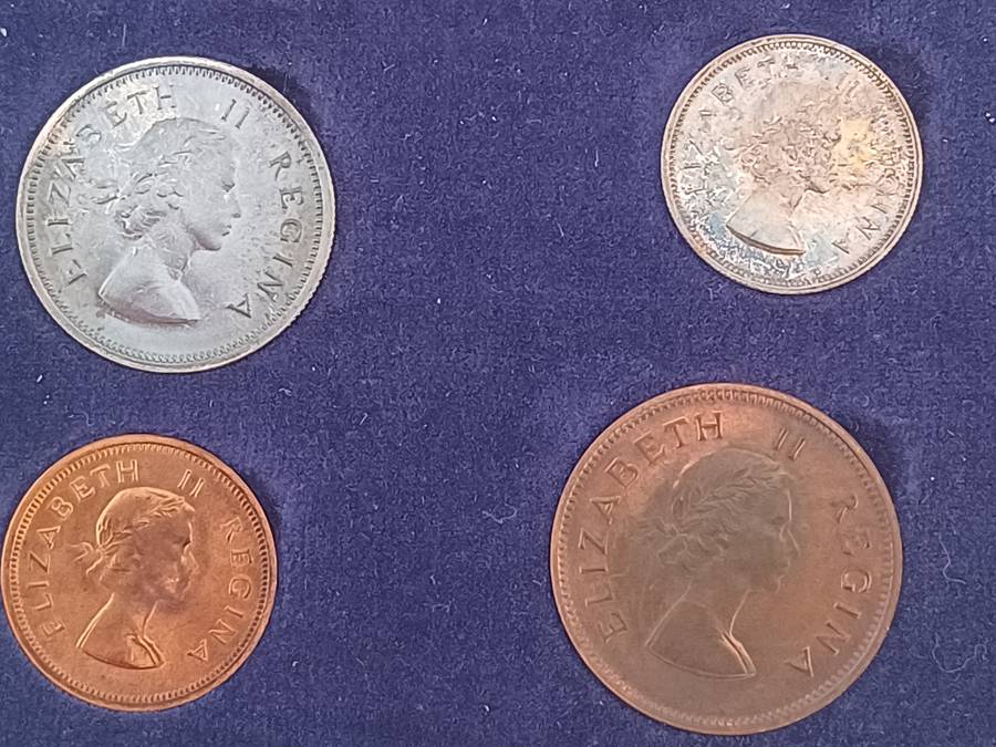 SA Union 1953 Silver Short Proof Set In SA Mint Box!