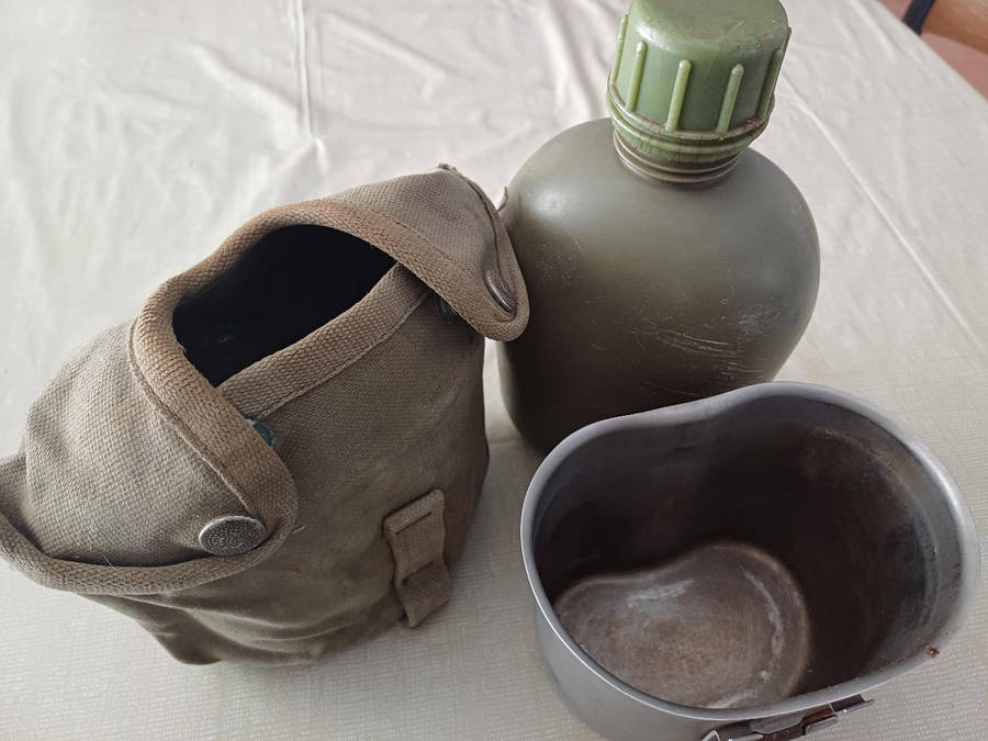 SADF Water Bottle - Complete with Fire Bucket and Pouch
