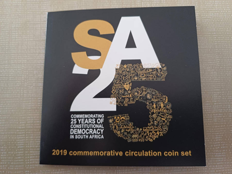 Complete Set of SA25 Coin Set in SA Mint Folder! (9 Available)