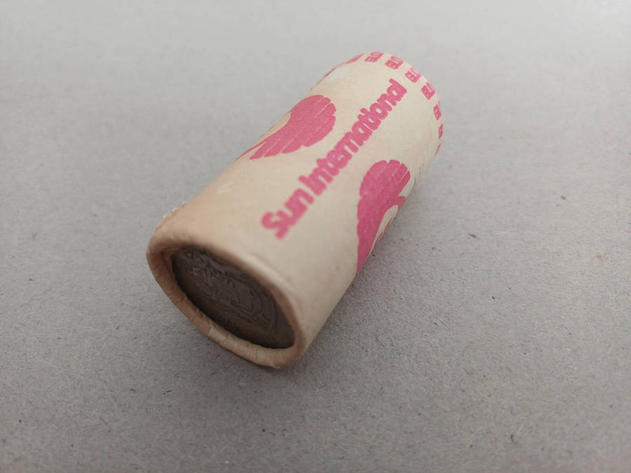 Coin Roll of sealed RSA 20c coins - Sun International