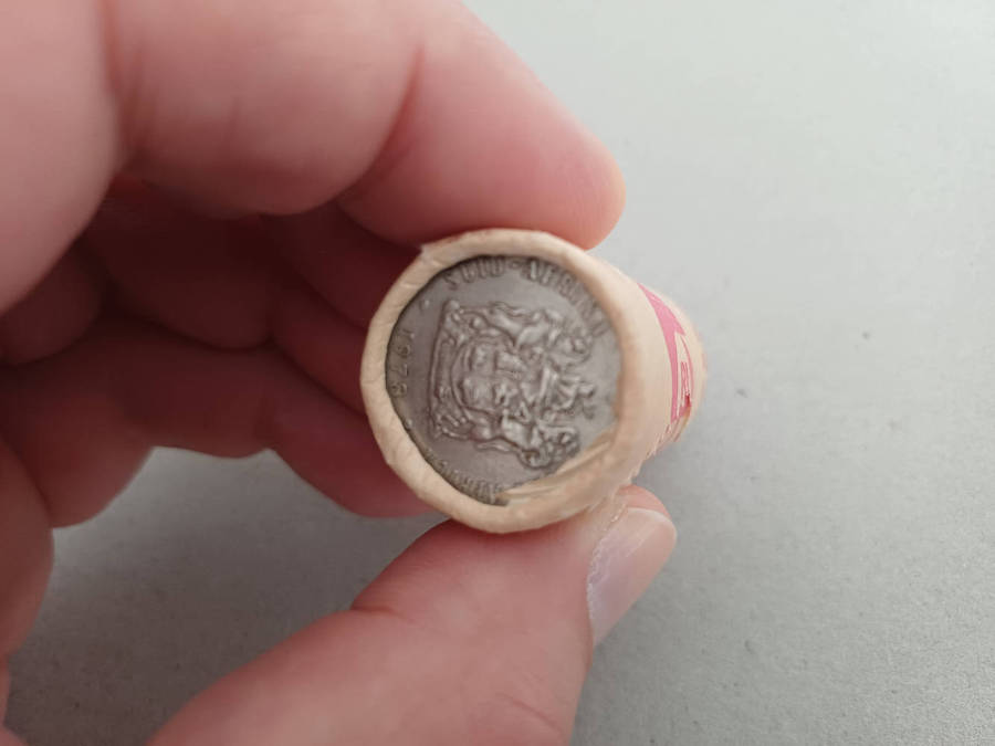 Coin Roll of sealed RSA 20c coins - Sun International