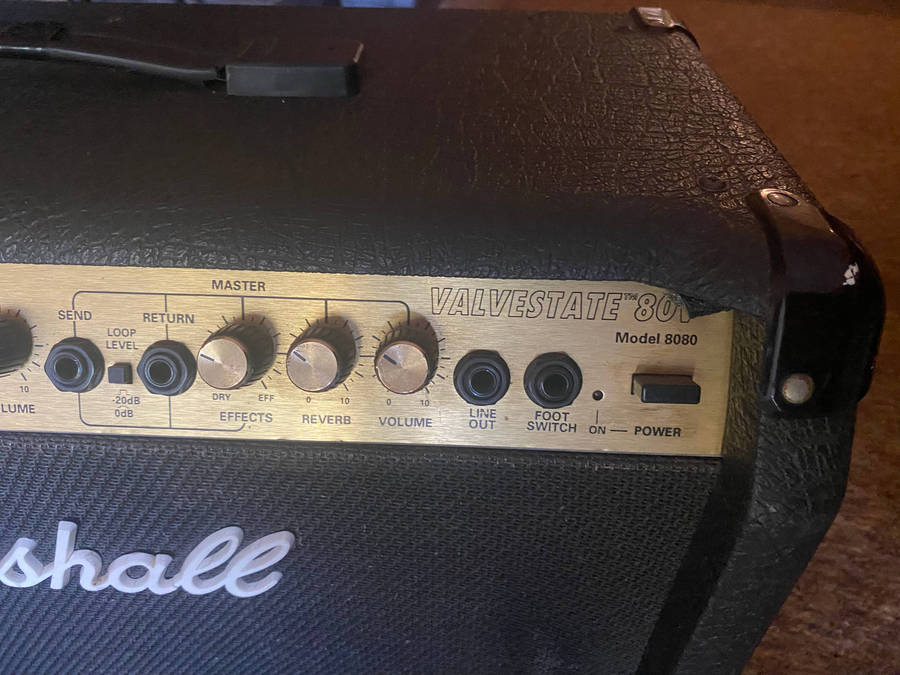 MARSHALL VALVESTATE 80V 8080 2 CHANEL 80 WATT AMP