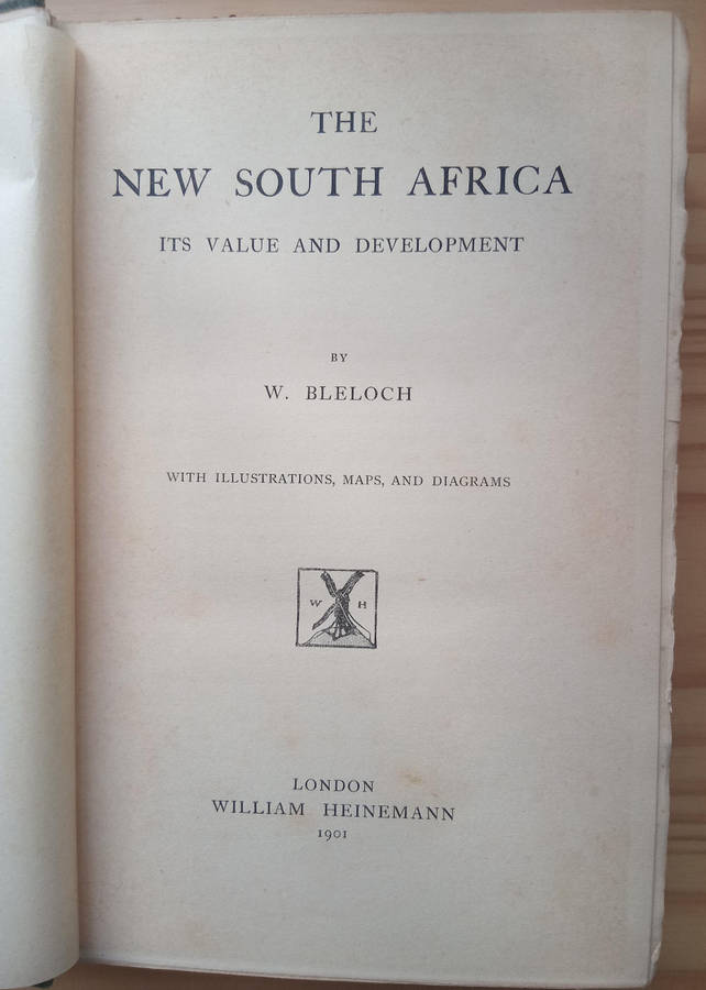 Africana- The New South Africa (1901)