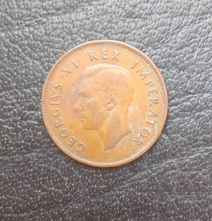 1943 South Africa penny
