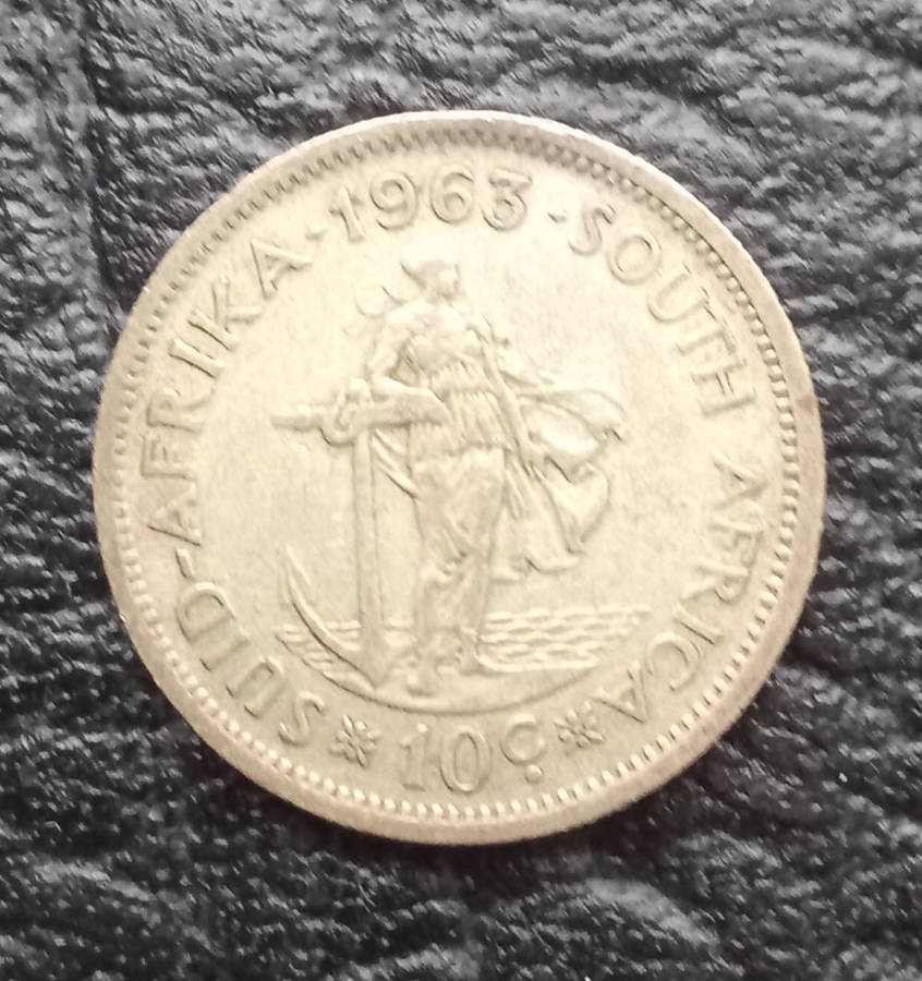 1963 South Africa 10c