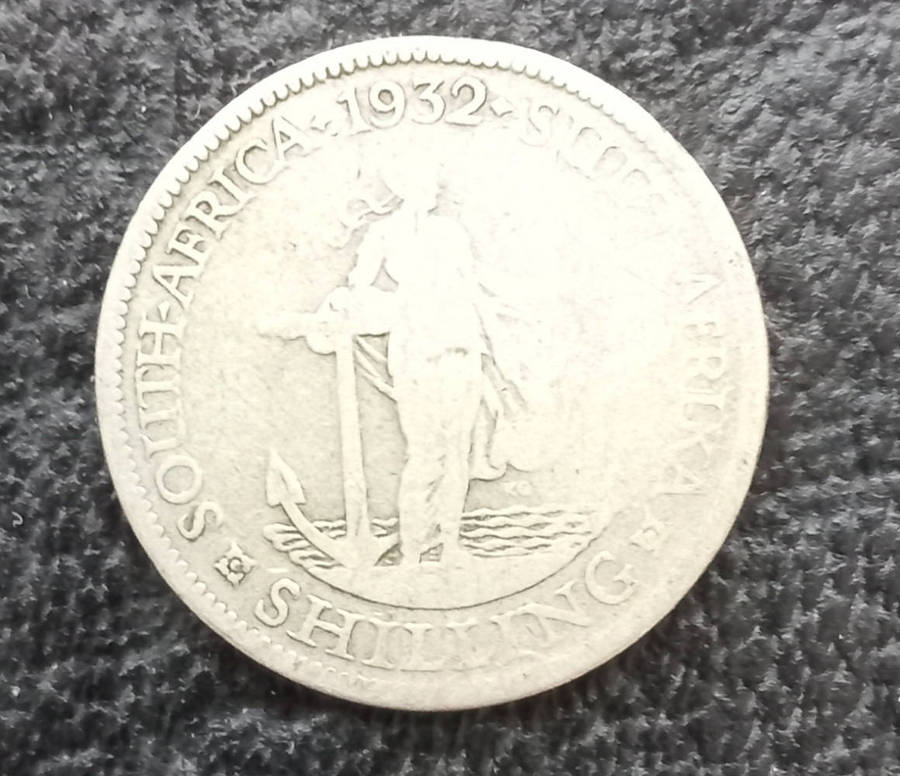 1932 South Africa- one shilling