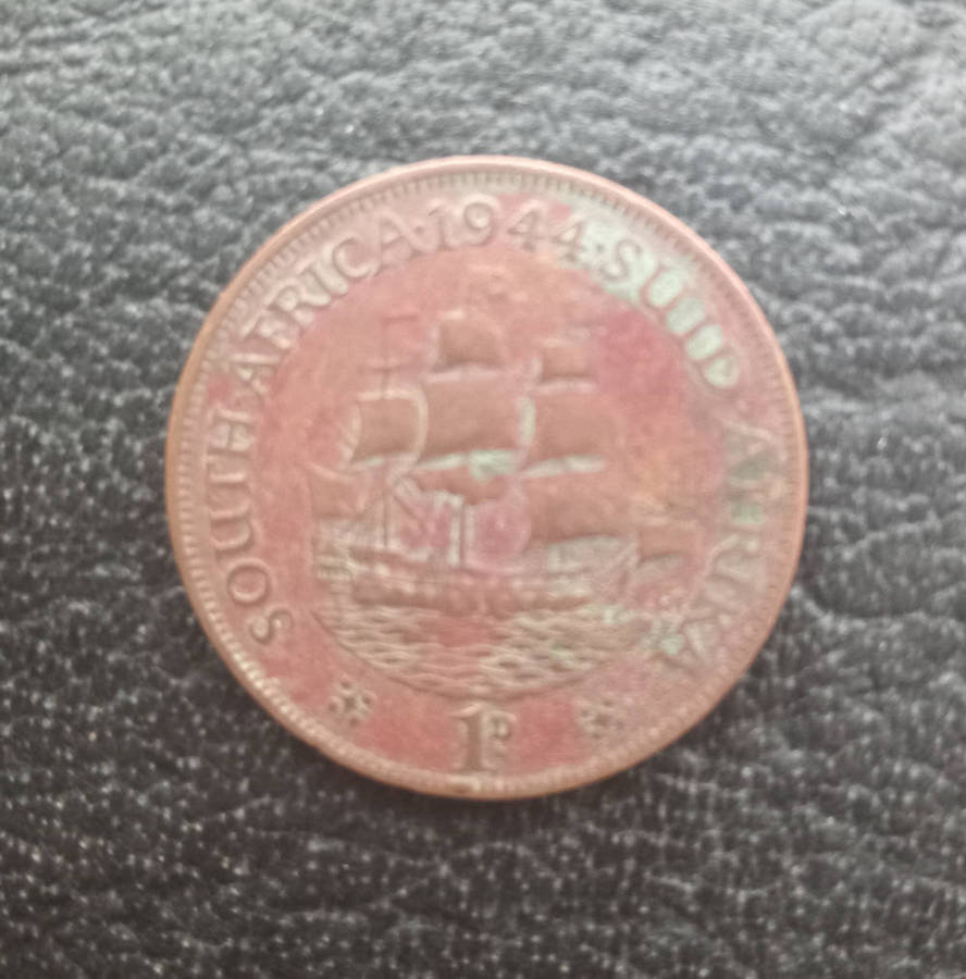 1944 South Africa penny