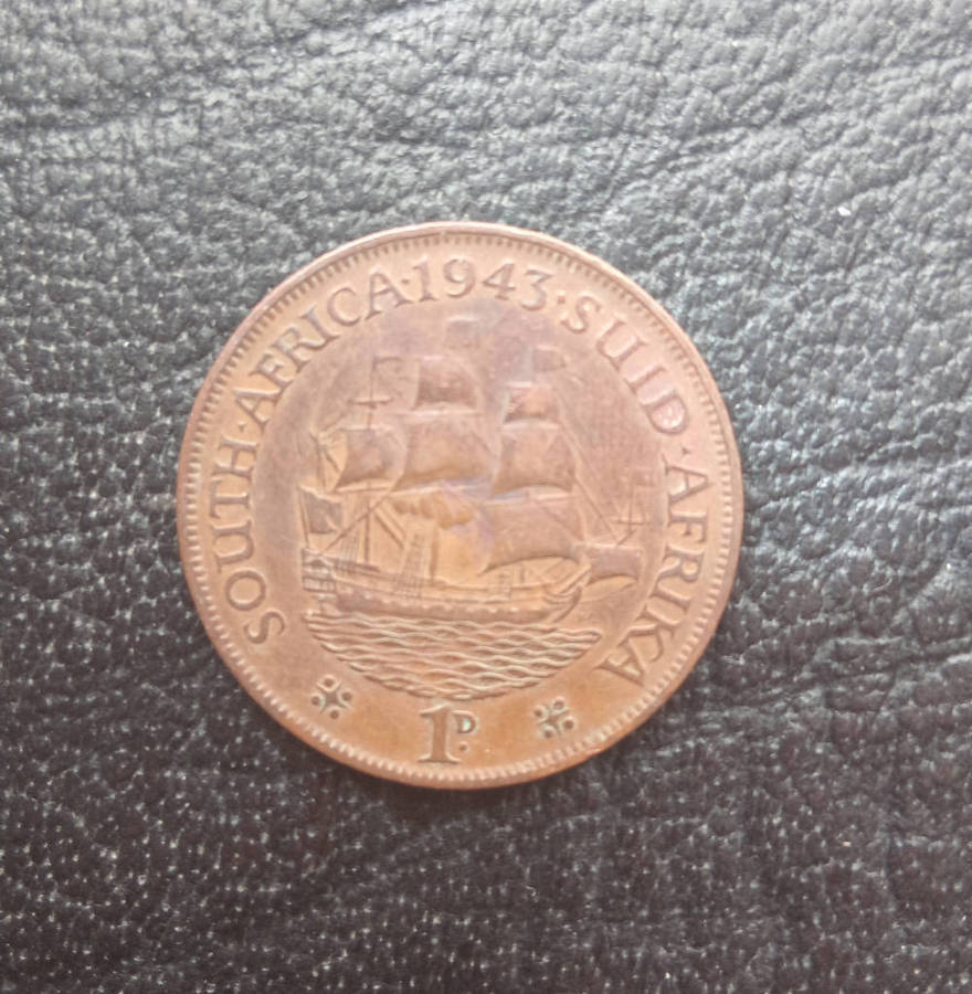 1943 South Africa penny