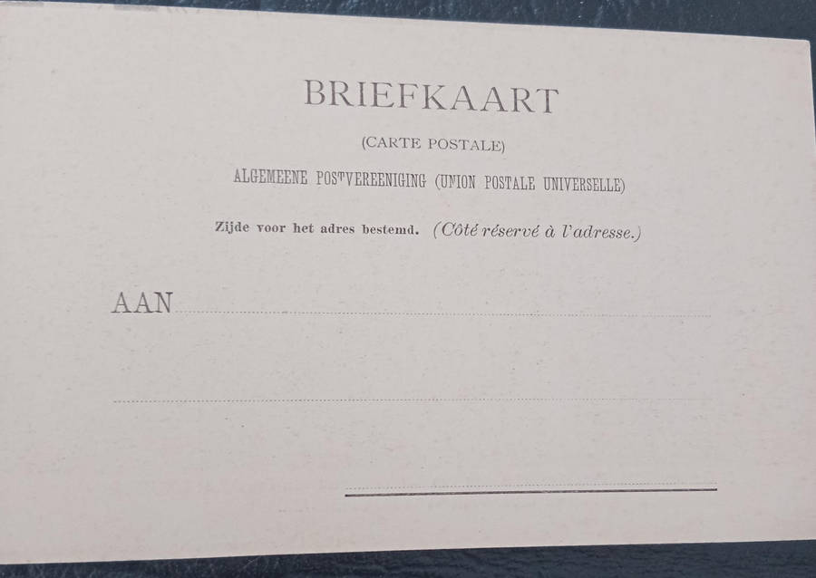 Africana- Briefkaart, Paul Kruger's casket