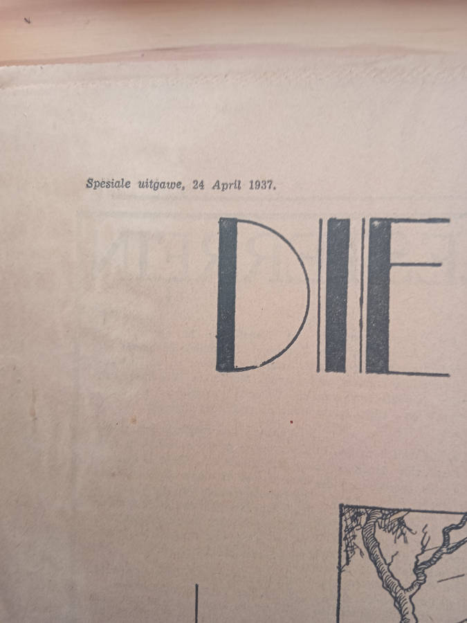 Africana- Die Volksblad, 24 April 1937