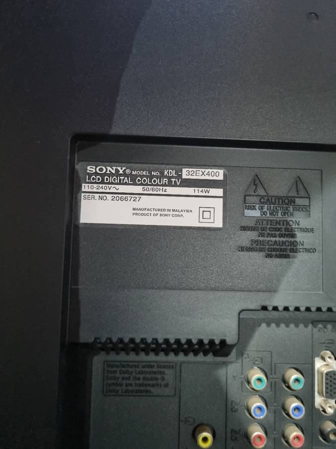 Sony Bravia 32" HD TV