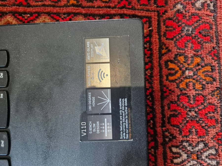 Lenovo Laptop - i3 - 8GB RAM - SSD