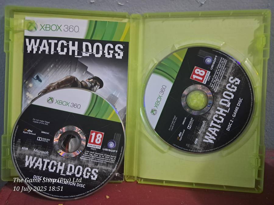 XBOX 360 WATCHDOGS - CIB