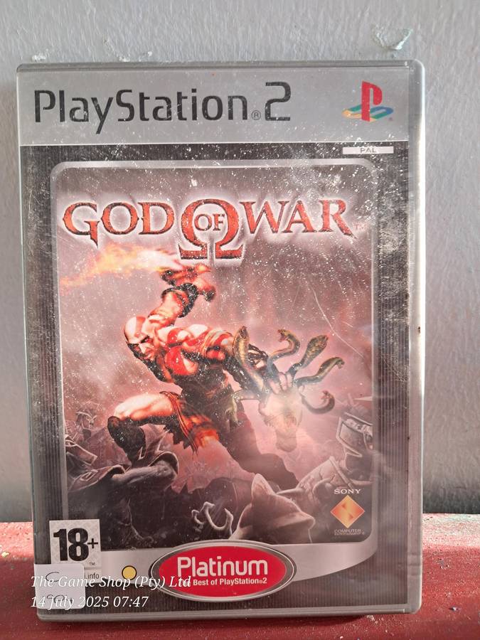 PS2 GOD OF WAR (PLATINUM) - CIB