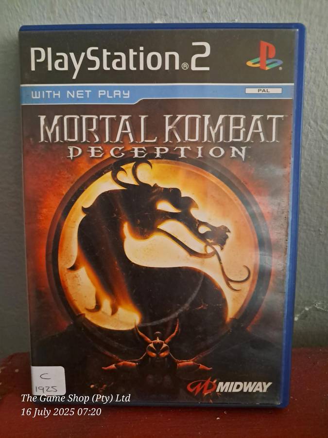 PS2 MORTAL KOMBAT : DECEPTION - CIB