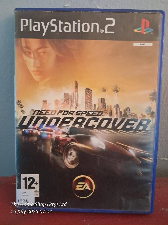 PS2 Need for Speed : Undercover - no Manual