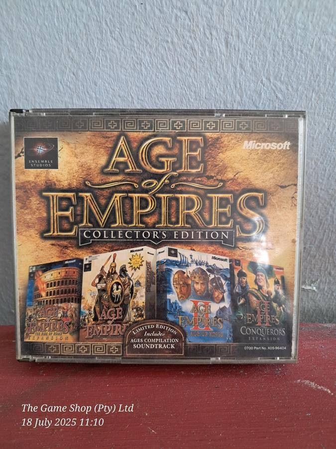 PC AGE OF EMPIRES : COLLECTORS EDITION