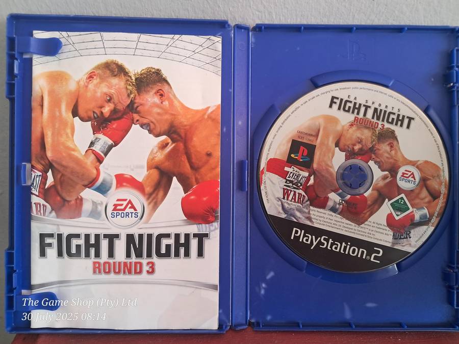 PS2 FIGHT NIGHT ROUND 3 - CIB