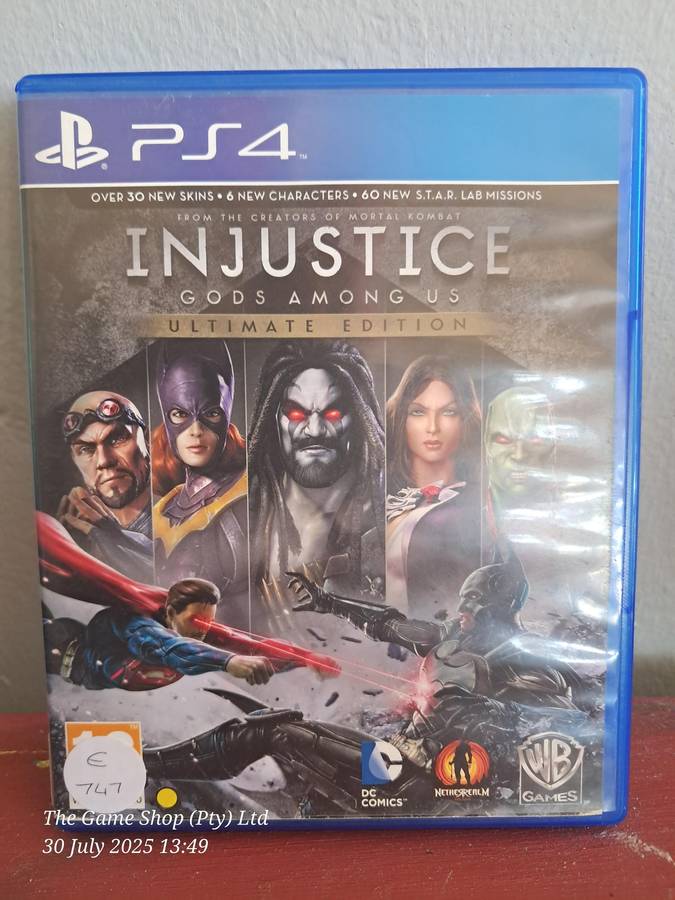 PS4 INJUSTICE GODS AMONG US - ULTIMATE EDITION