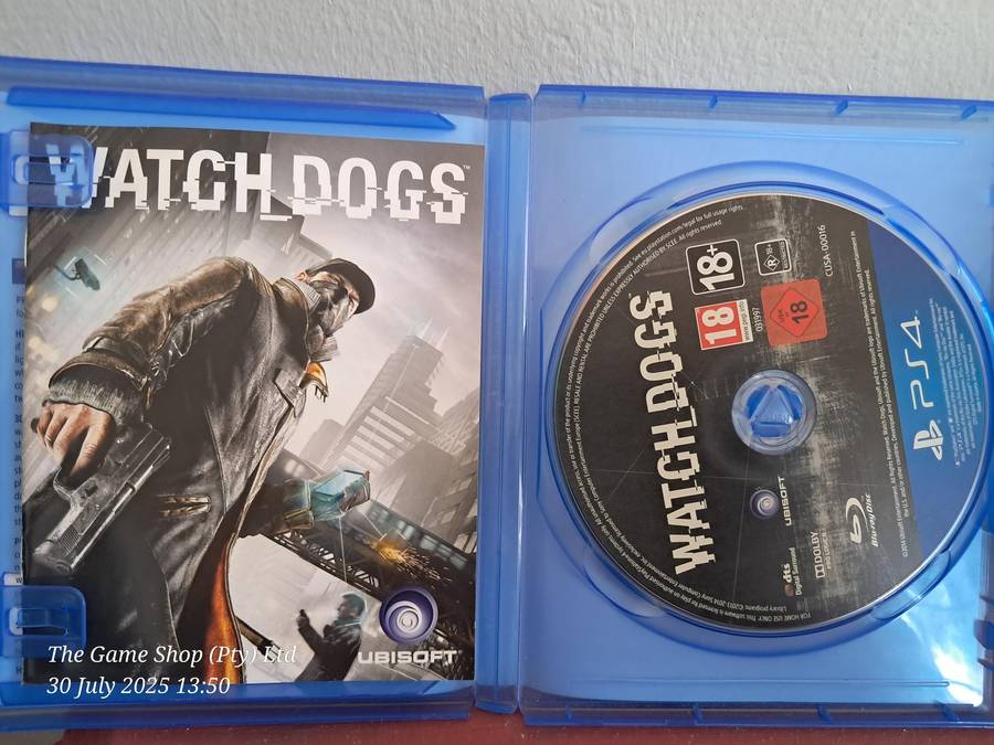 PS4 WATCHDOGS