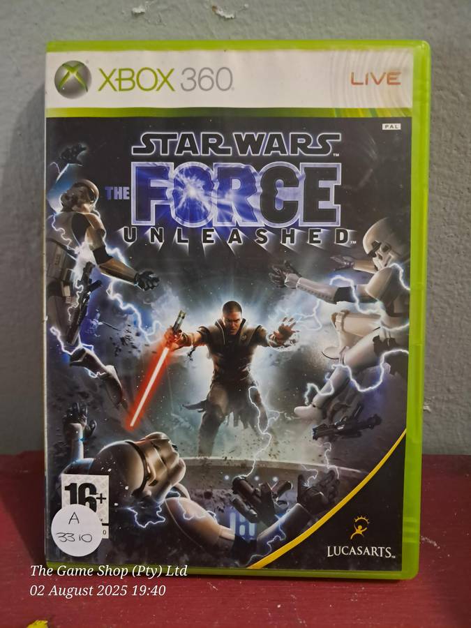 XBOX 360 STAR WARS : THE FORCE UNLEASHED - CIB
