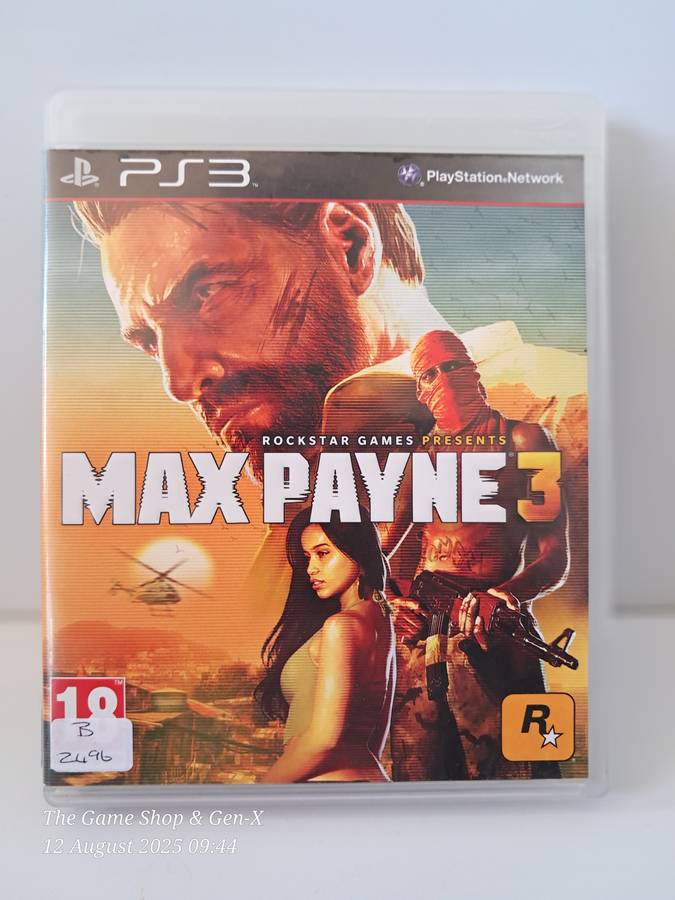 PS3 MAX PAYNE 3 - CIB