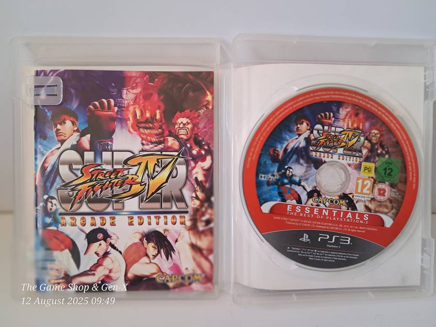 PS3 SUPER STREET FIGHTER IV : ARCADE EDITION - CIB