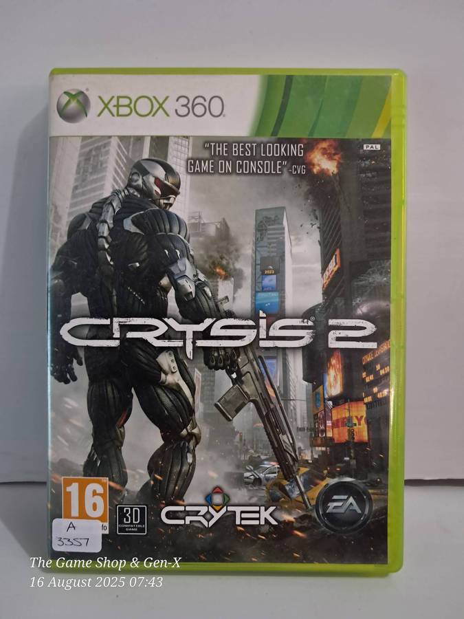 XBOX 360 CRYSIS 2 - CIB